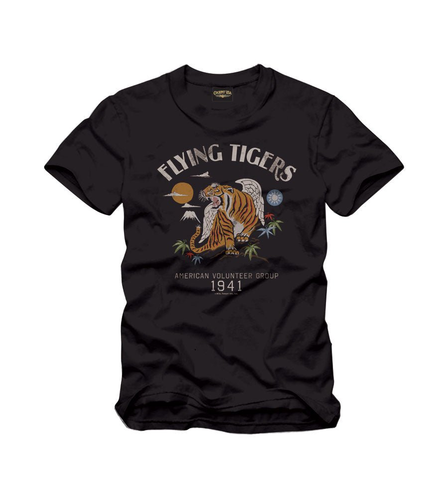 Flying Tigers 1941 Tee Z12T002D - Cockpit USA 40th Anniversary Collection