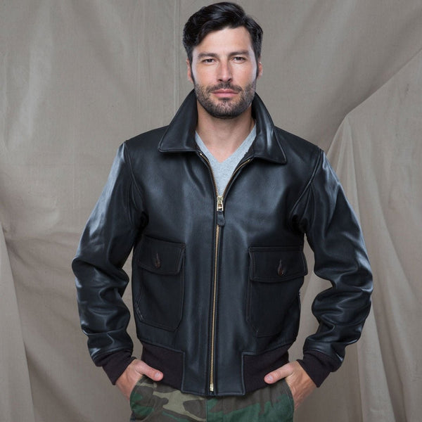 G-1 Flight Jacket with Removable Collar Z2108M - Cockpit USA Men