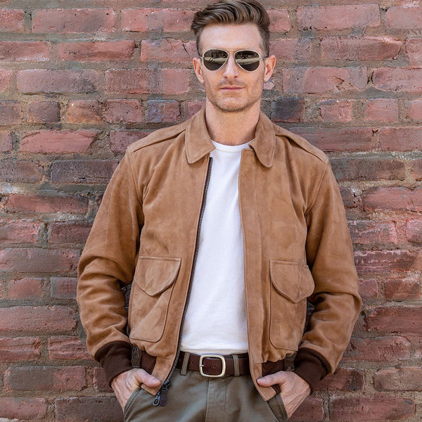Gentleman Pilot A-2 Flight Jacket Z21V024 - Cockpit USA Men