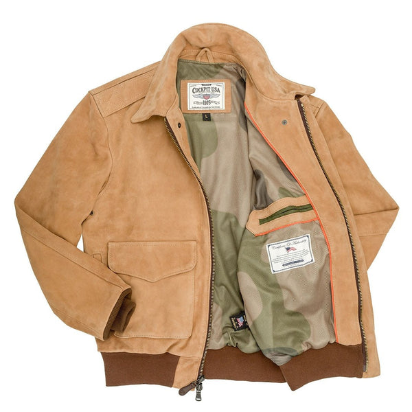 Gentleman Pilot A-2 Flight Jacket Z21V024 - Cockpit USA Men
