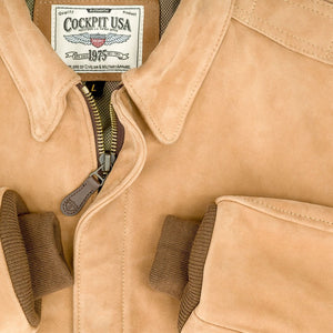 Gentleman Pilot A-2 Flight Jacket Z21V024 - Cockpit USA Men
