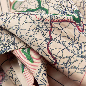 Infinity Escape Map Scarf Z99V006 - Cockpit USA Accessories