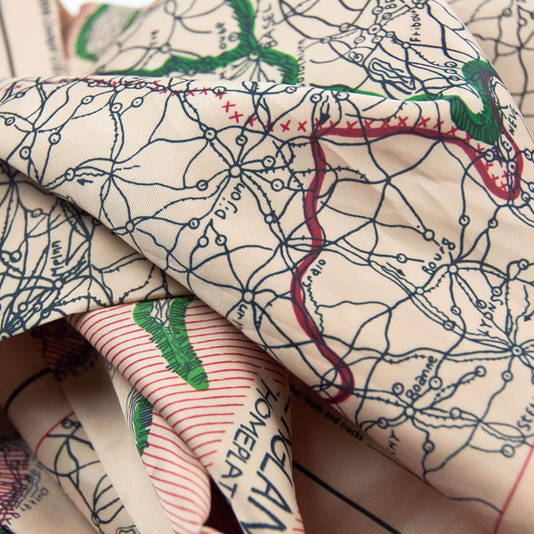 Infinity Escape Map Scarf Z99V006 - Cockpit USA Accessories