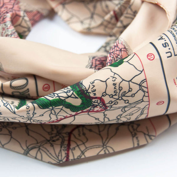 Infinity Escape Map Scarf Z99V006 - Cockpit USA Accessories