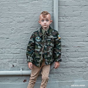 KIDS Camouflage Field Jacket KIDSM43 - Cockpit USA Kids