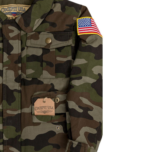 KIDS Camouflage Field Jacket KIDSM43 - Cockpit USA Kids