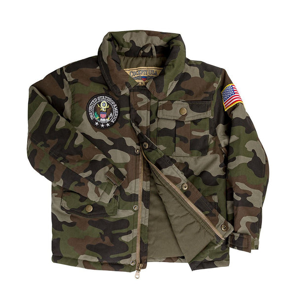 KIDS Camouflage Field Jacket KIDSM43 - Cockpit USA Kids