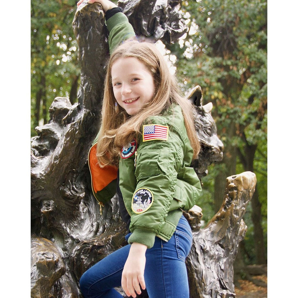 Kids MA-1 Bomber Jacket KIDSMA1 - Cockpit USA Kids