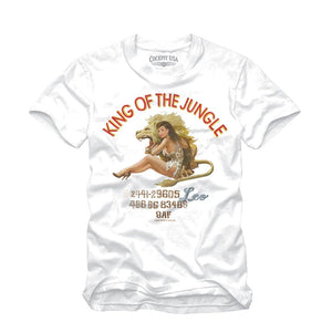 King of the Jungle Pinup Tee Z12B048D - Cockpit USA T-Shirts On Sale