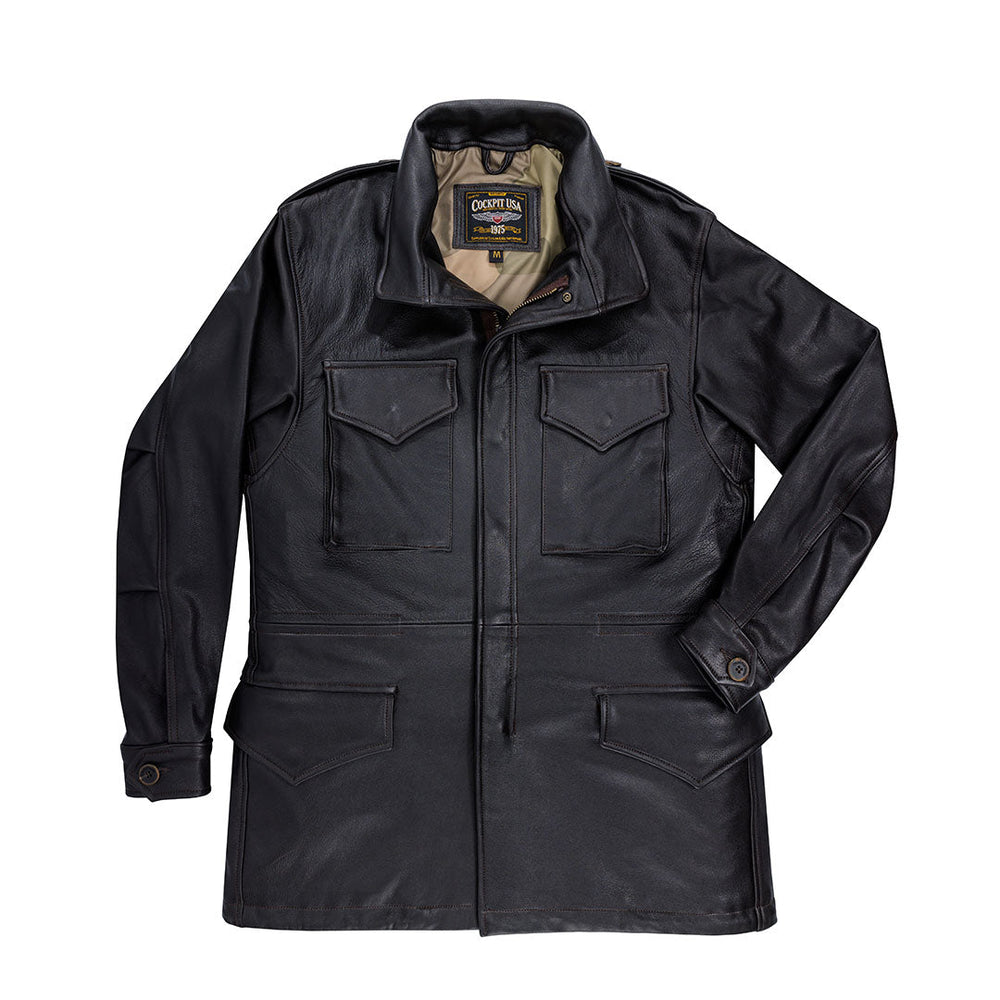 Leather M-65 Field Jacket Z21S024G - Cockpit USA Men