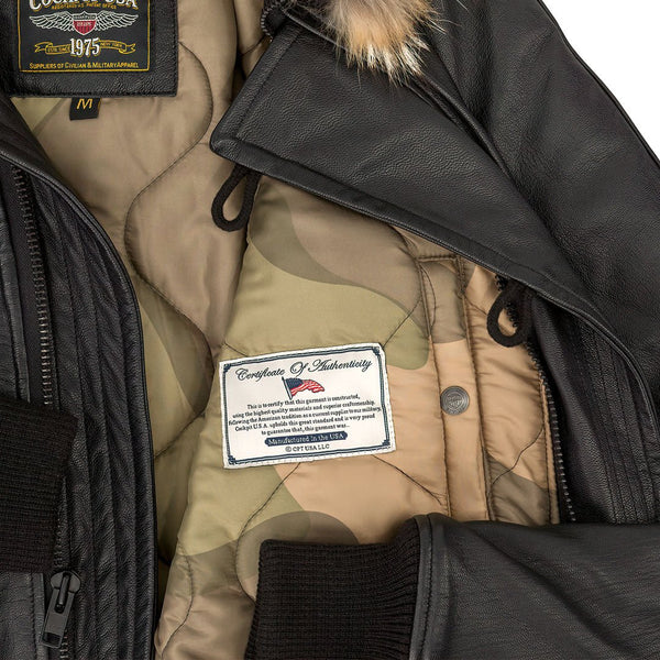 Leather N2B Jacket Z21U039 - Cockpit USA Men