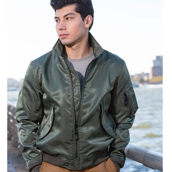 M-86© Nylon Flight Bomber Jacket Z24R006 - Cockpit USA Men