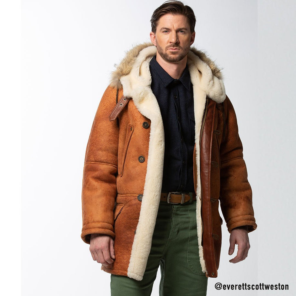 N3B Sheepskin Parka Z21C015 - Cockpit USA Men