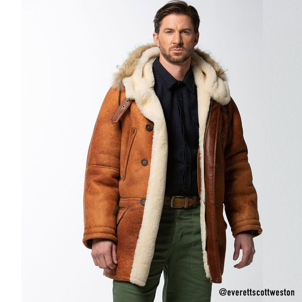 N3B Sheepskin Parka Z21C015 - Cockpit USA Men