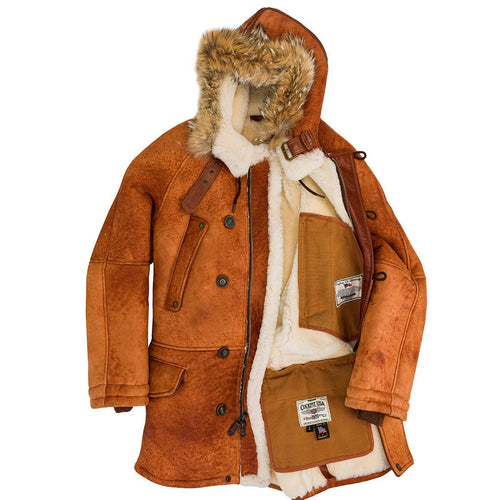 N3B Sheepskin Parka Z21C015 - Cockpit USA Men