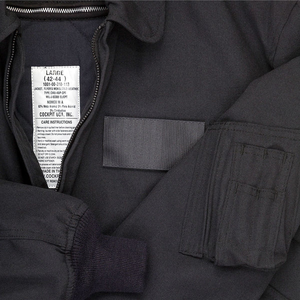 Nomex CWU Modified 45P Jacket with Removable Lining Z24P021 - Cockpit USA Men