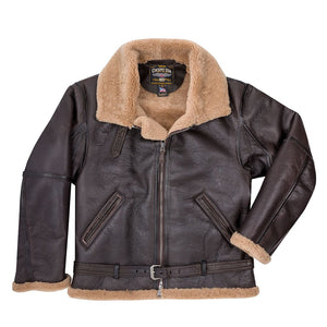 RAF Fighter Weight Sheepskin Bomber Jacket Z21W010 - Cockpit USA Men