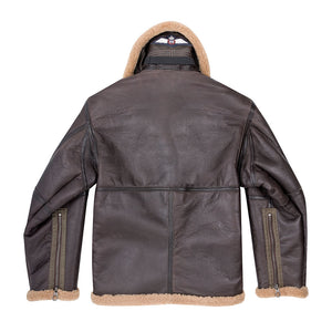 RAF Fighter Weight Sheepskin Bomber Jacket Z21W010 - Cockpit USA Men