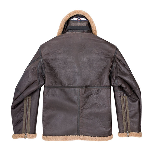 RAF Fighter Weight Sheepskin Bomber Jacket Z21W010 - Cockpit USA Men