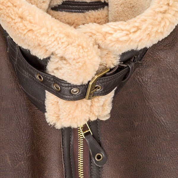 R.A.F Sheepskin Bomber Jacket Z2109 - Cockpit USA Men