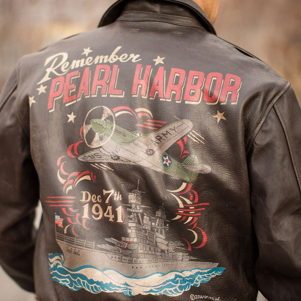 Remember Pearl Harbor™ A-2 Flight Jacket Z21W015M - Cockpit USA Men
