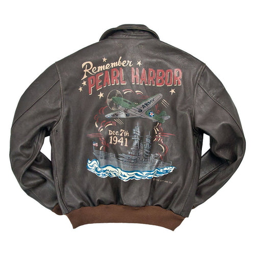 Remember Pearl Harbor™ A-2 Flight Jacket Z21W015M - Cockpit USA Men