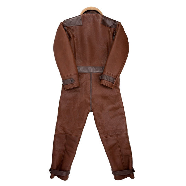 Sheepskin Leather Flight Suit Z21Y007 - Cockpit USA Men