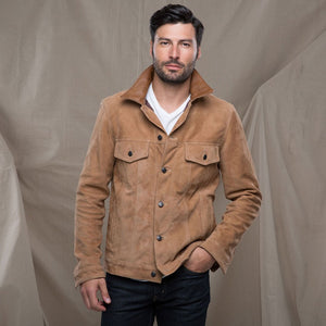 Suede Trucker Jacket Z21Z002 - Cockpit USA Men