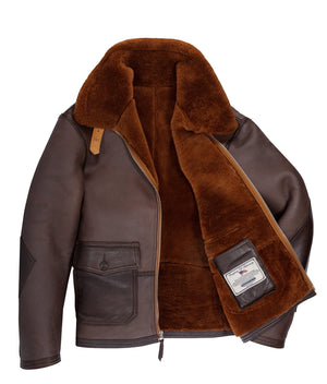 The C44 Sheepskin Flight Jacket Z21C122 - Cockpit USA