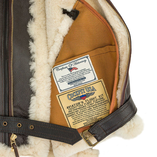 The Champ Sheepskin Jacket Z21C101 - Cockpit USA Men