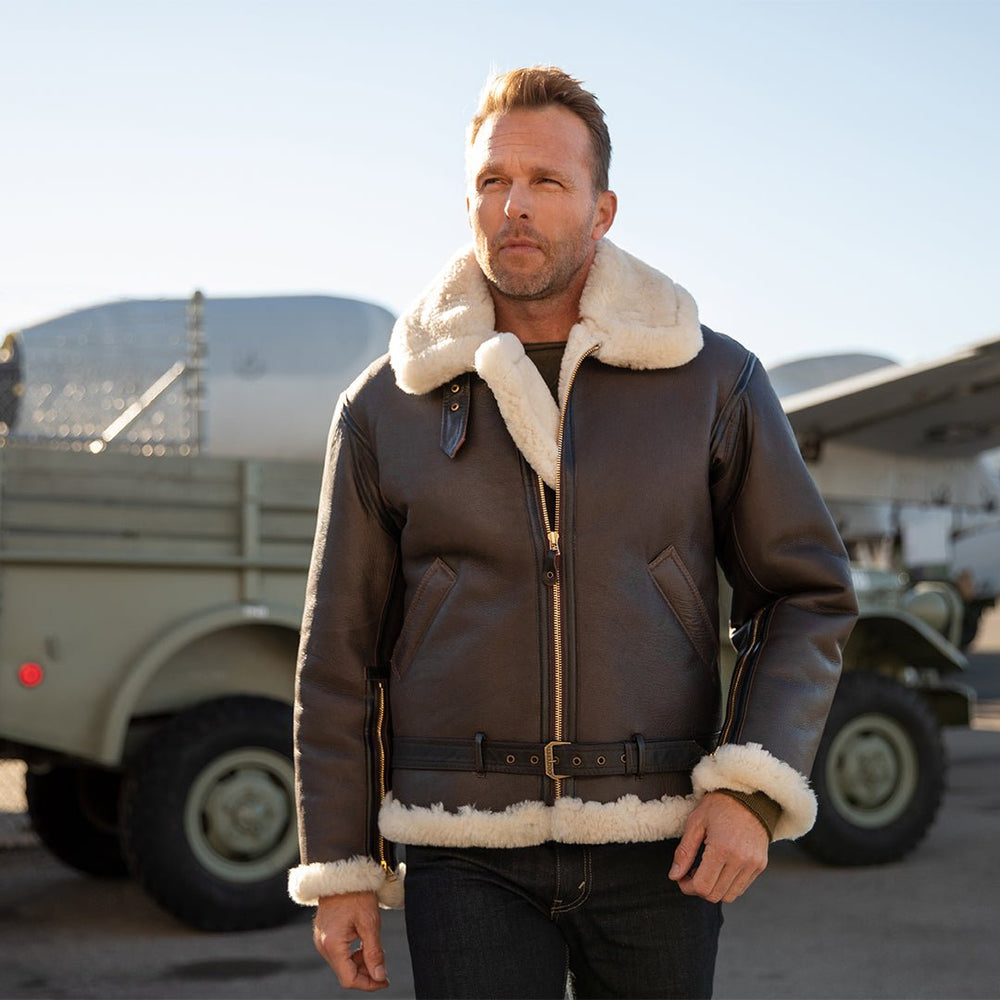 The Champ Sheepskin Jacket Z21C101 - Cockpit USA Men