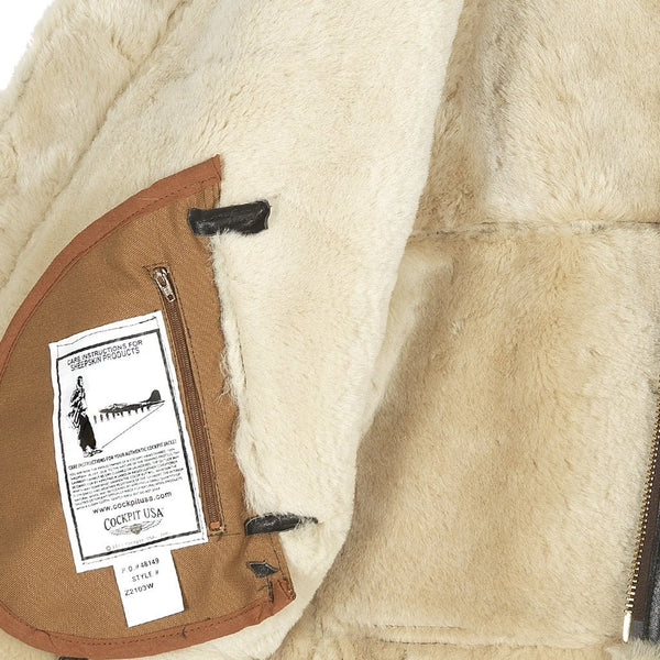 "The General" B-3 Bomber Jacket Long Z2103L - Cockpit USA Men