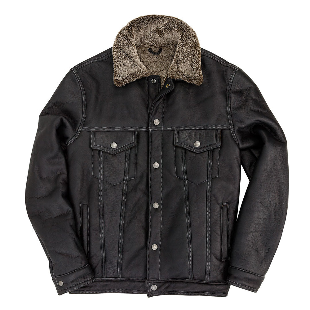 The Sheepskin Midnight Trucker™ Z21Z009 - Cockpit USA Men
