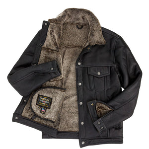 The Sheepskin Midnight Trucker™ Z21Z009 - Cockpit USA Men