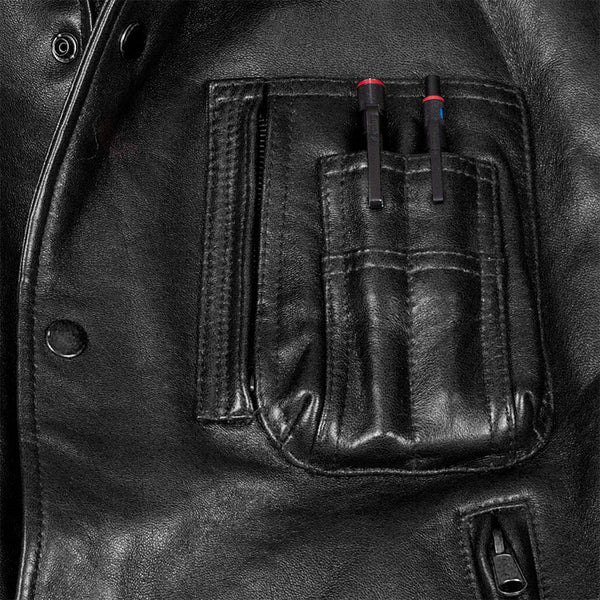 The Stearman Leather Vest Z2129V - Cockpit USA Men
