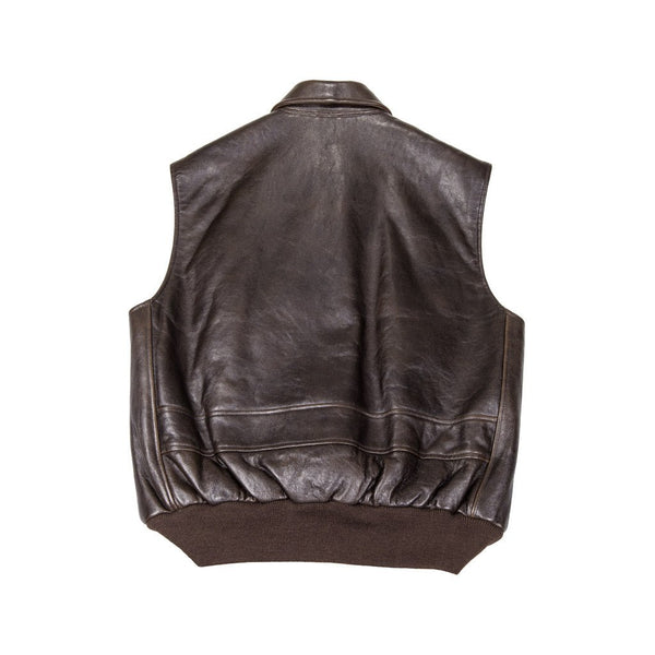 The Stearman Leather Vest Z2129V - Cockpit USA Men