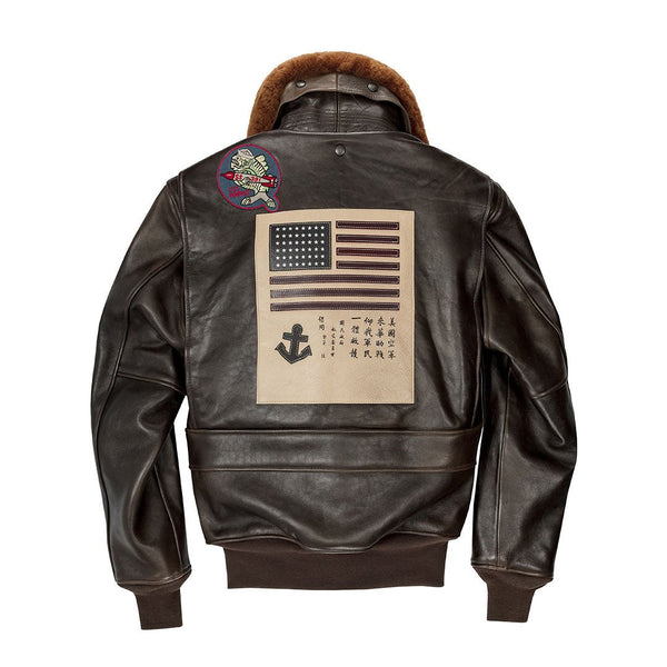 Top Gun Navy G-1 Jacket Z201036M - Cockpit USA Men