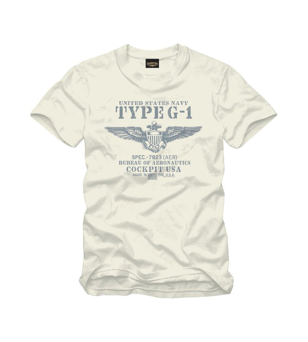 Type G-1 Tee Z12V012D - Cockpit USA T-Shirts On Sale