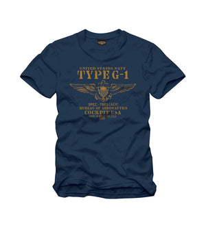 Type G-1 Tee Z12V012D - Cockpit USA T-Shirts On Sale