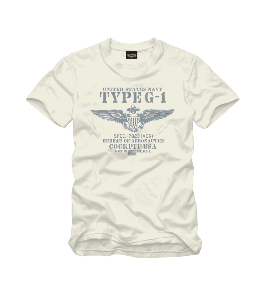 Type G-1 Tee Z12V012D - Cockpit USA T-Shirts On Sale