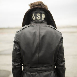 Type M-69D Air Transport Coat back shot on model