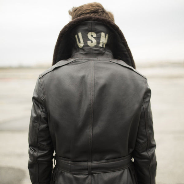 Type M-69D Air Transport Coat back shot on model
