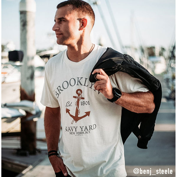 USN Brooklyn Navy Tee Z12B101D - Cockpit USA Men