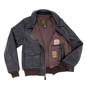 W21V43 - Women's U.S.A.F. 21st Century A-2 Jacket with Velcro - Cockpit USA Women