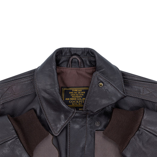 W21V43 - Women's U.S.A.F. 21st Century A-2 Jacket with Velcro - Cockpit USA Women