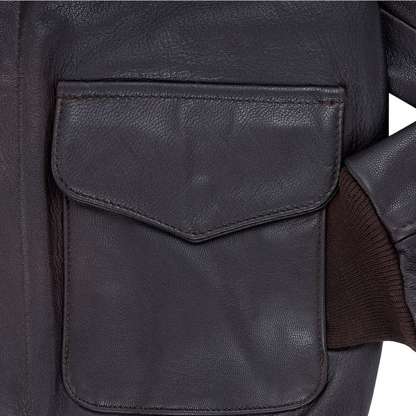 W21V43X - Women's U.S.A.F. 21st Century A-2 Jacket without Velcro patches - Cockpit USA Women