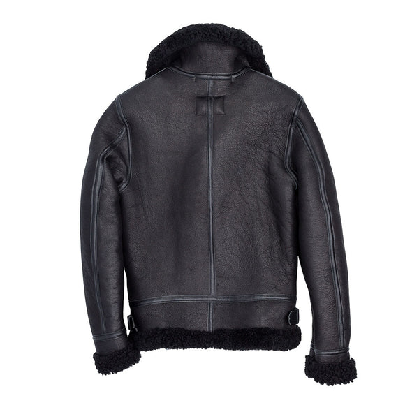 Women's B-3 Bomber Jacket in Black W72N100 - Cockpit USA Women