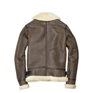 Women's Hooded Sheepskin Jacket W72N500 - Cockpit USA Women