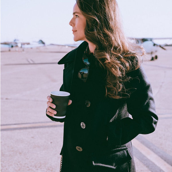 Womens Navy Peacoat W78X002 - Cockpit USA Women