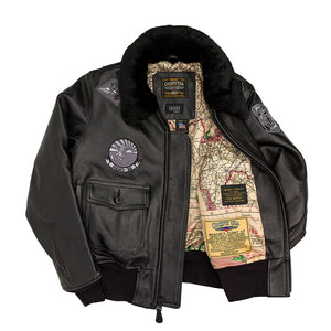 Women's Stealth Top Gun Jacket W71Z003 - All-Black - Cockpit USA Women